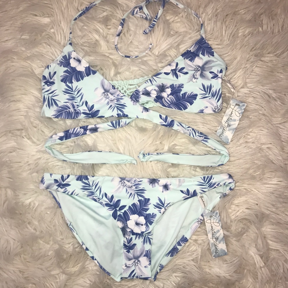 BNWT Frankie's Hawaiian Mist Bikini